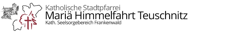 Grafik im Kopf der Homepage der Pfarrei Teuschnitz